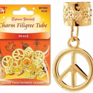Beauty Town Charm Filgree Tube Peace