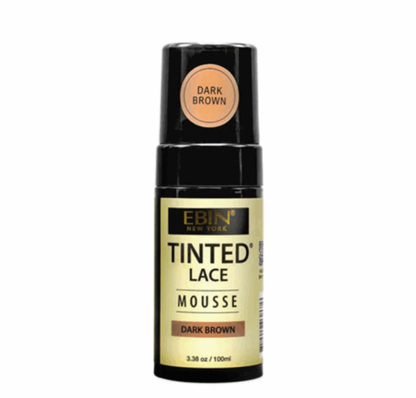 EBIN New York Tinted Lace Mousse Dark Brown812429038676