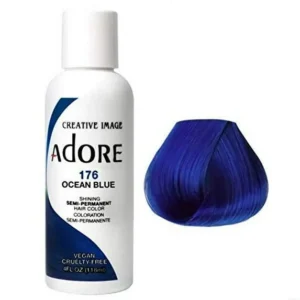 Adore Semi-Permanent Haircolor #176 Ocean Blue, 4 oz
